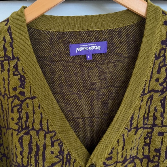 Fucking Awesome Cardigan - Picture 2 of 3